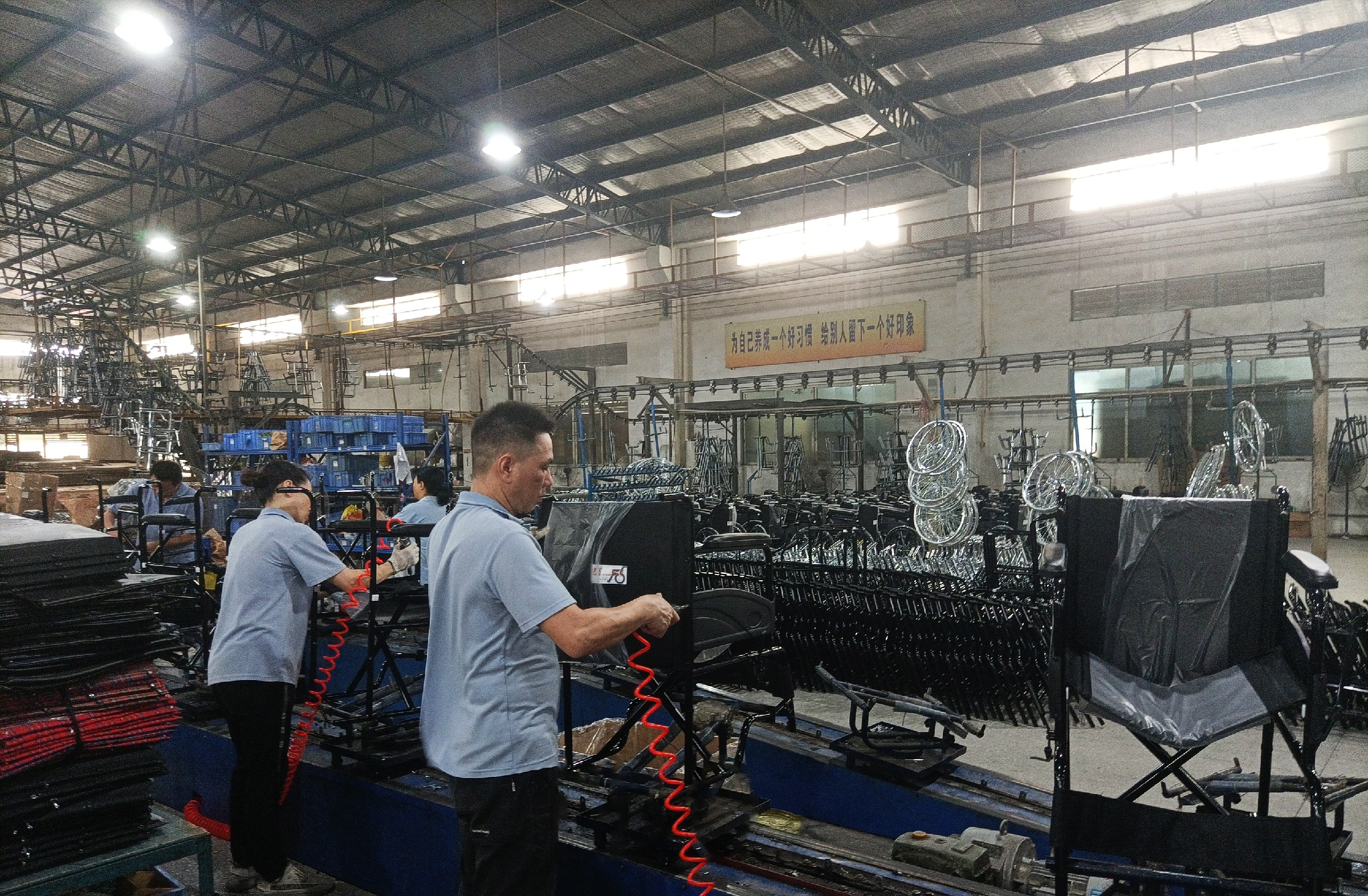 Largest Manual Wheelchair Manufacturers manual wheelchair assemble.jpg