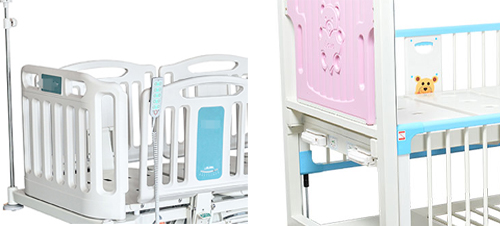 electric and manual operation children hospital infant bed.jpg