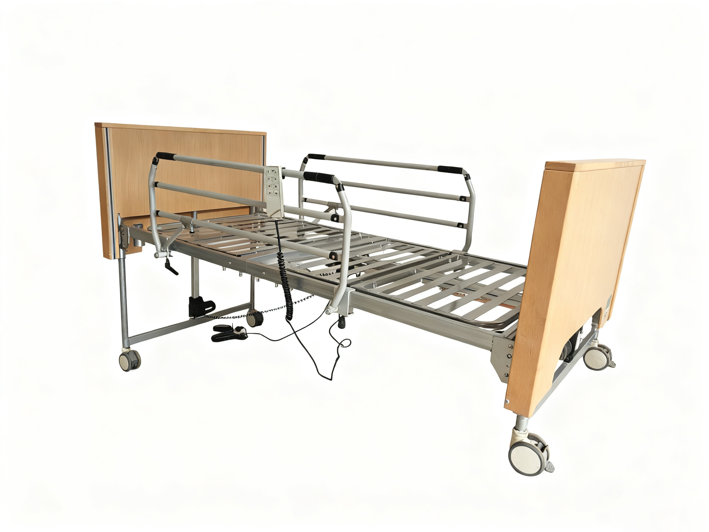 Bed Safety Rails For Home Hospital Beds Ultra-low detachable electric five-function hospital bed.png