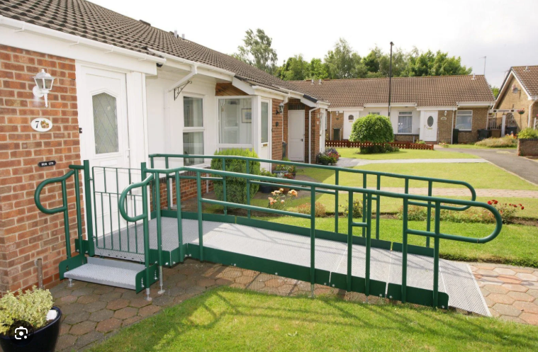 steel wheelchair ramp