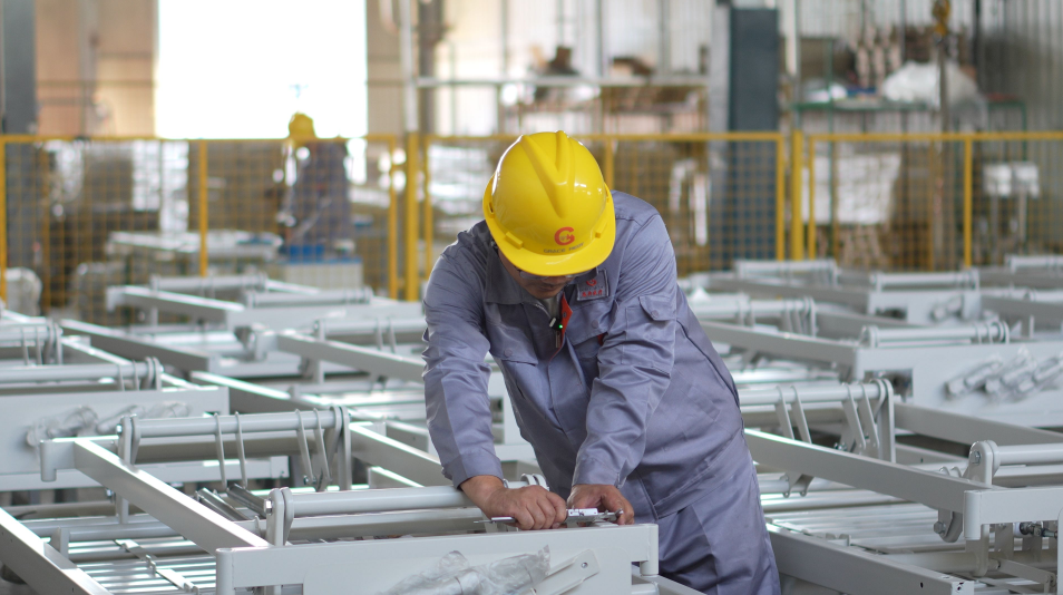 medical bed factory quality control