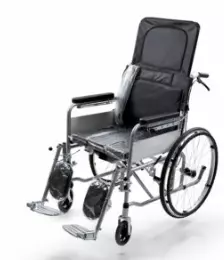 Manual Wheelchairs For Sale: Standard, Custom & Tilt-In-Space Models Recliner Wheelchair with Commode.webp