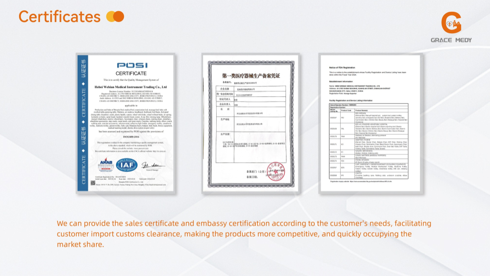 Medical Bed Factory ISO certified