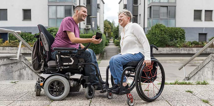 Common Misconceptions About Manual Wheelchairs manual wheelchair and electric wheelchair.png
