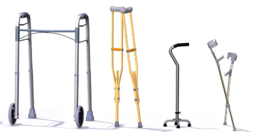 types of walking aids for seniors