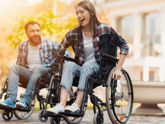 What is the purpose of a manual wheelchair.png