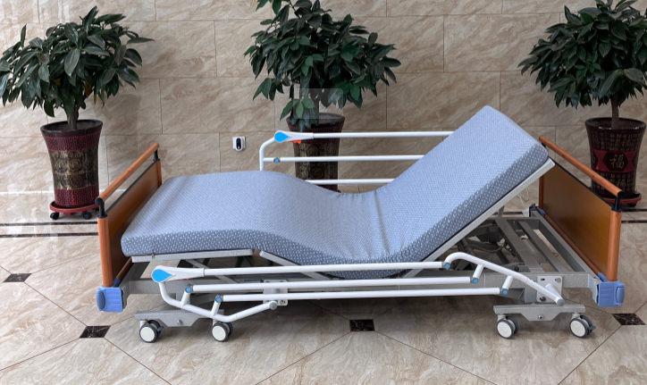 hospital bed with mattress.png