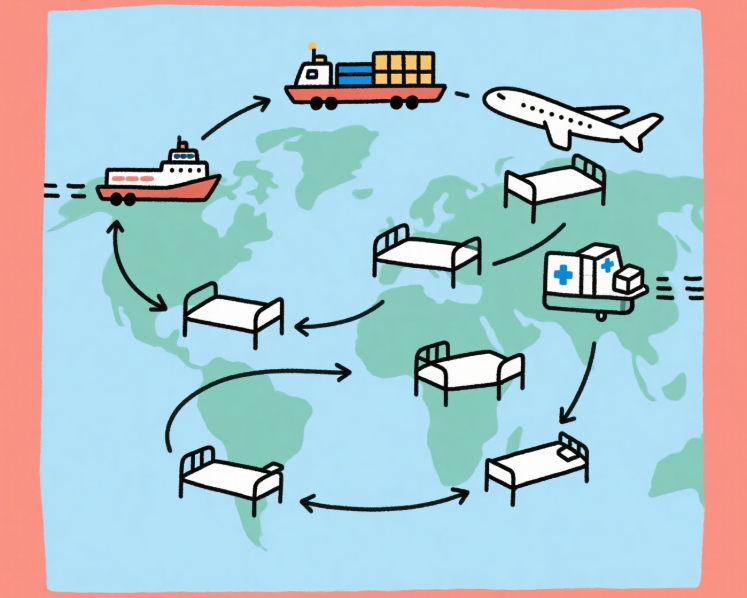 globle logistics from medical bed manufacturers