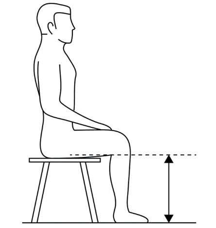 hospital bed height