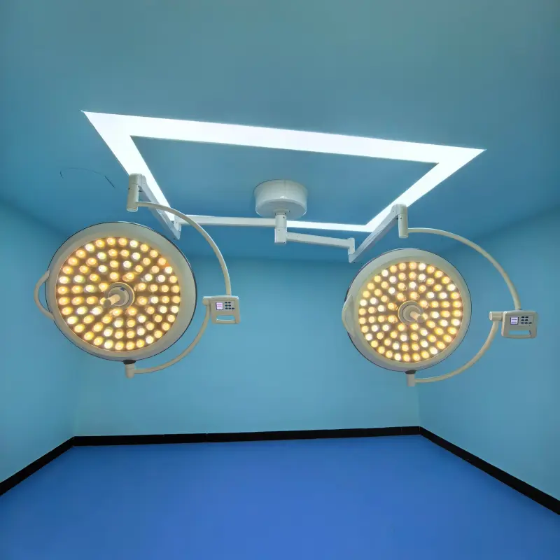 LED surgical light with adjustable color temperature settings.webp